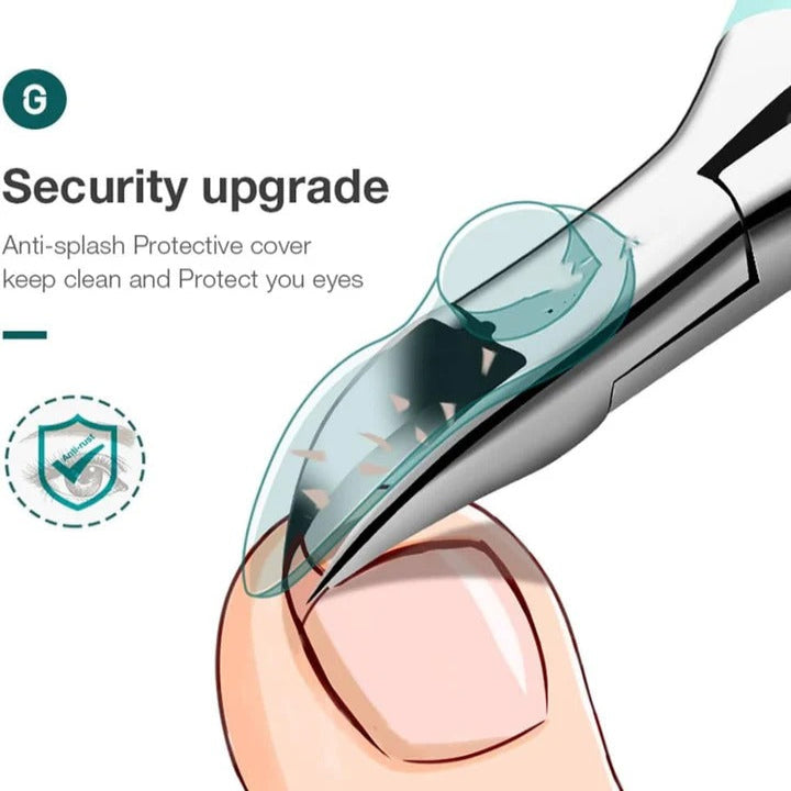 Heavy-Duty Toenail Clipper: Ultra-Wide Jaw Design for Thick, Stubborn Nails