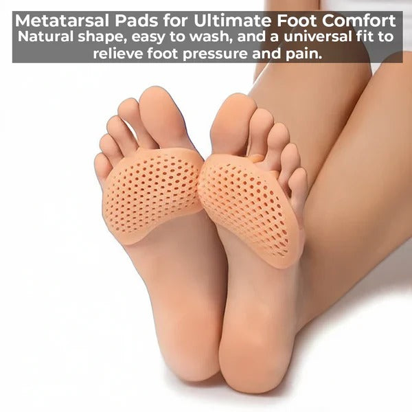 Cloud-Walk Gel Pads: Ergonomic Metatarsal Cushioning for All-Day Pressure Support