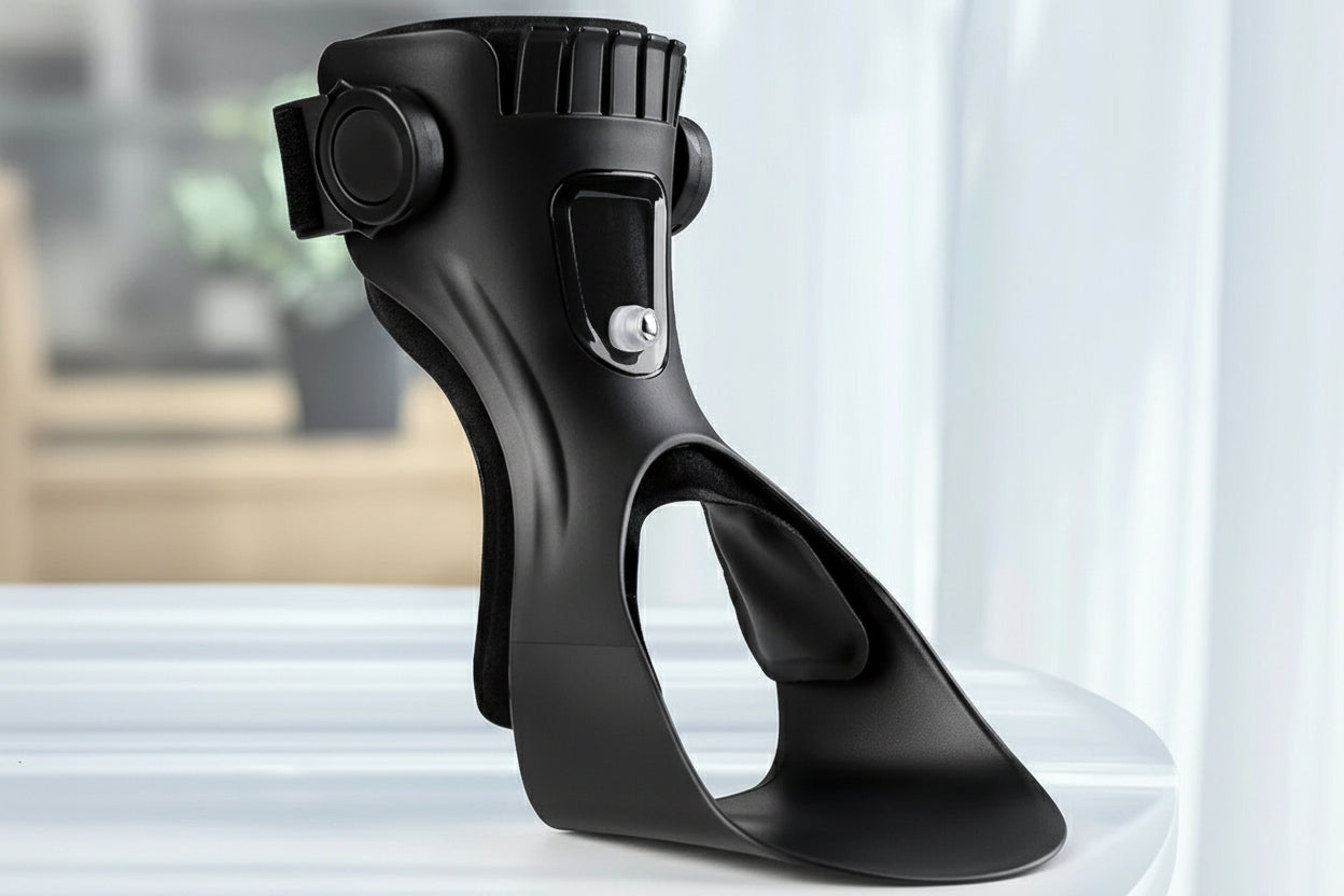 Active-Step Support: Adjustable Drop Foot Brace with Integrated Toe Lift Tech